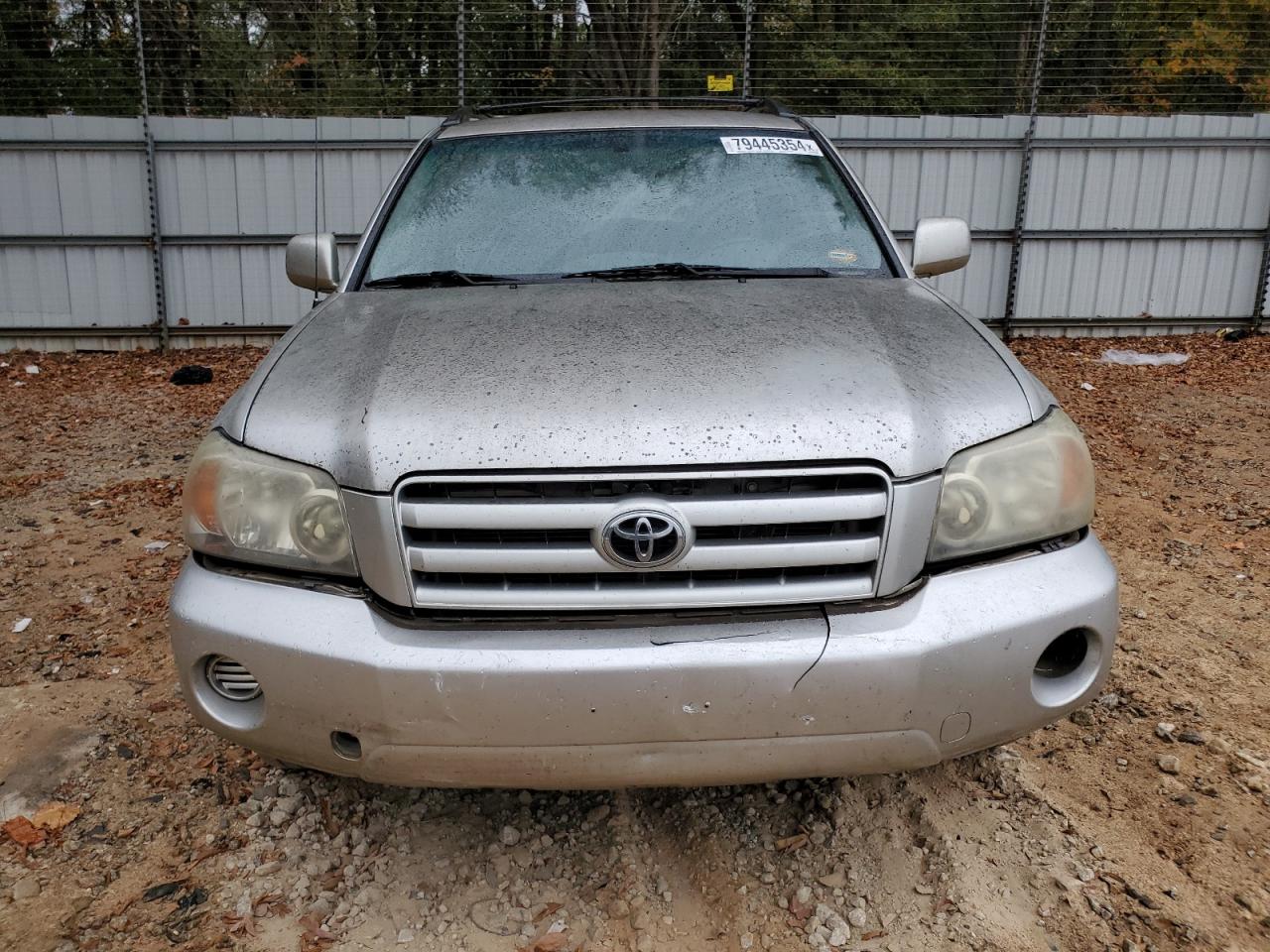 2005 Toyota Highlander VIN JTEGD21A950116774 Copart auction photo, rear end damage thumbnail 5