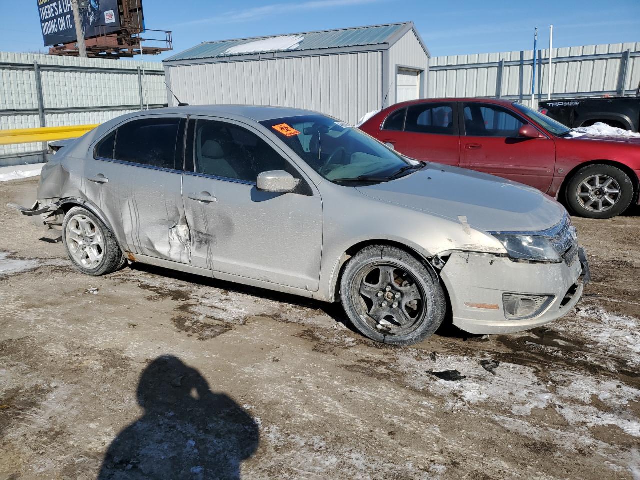 2010 Ford Fusion VIN 3FAHP0HA8AR347692 Copart auction photo, all over damage thumbnail 4