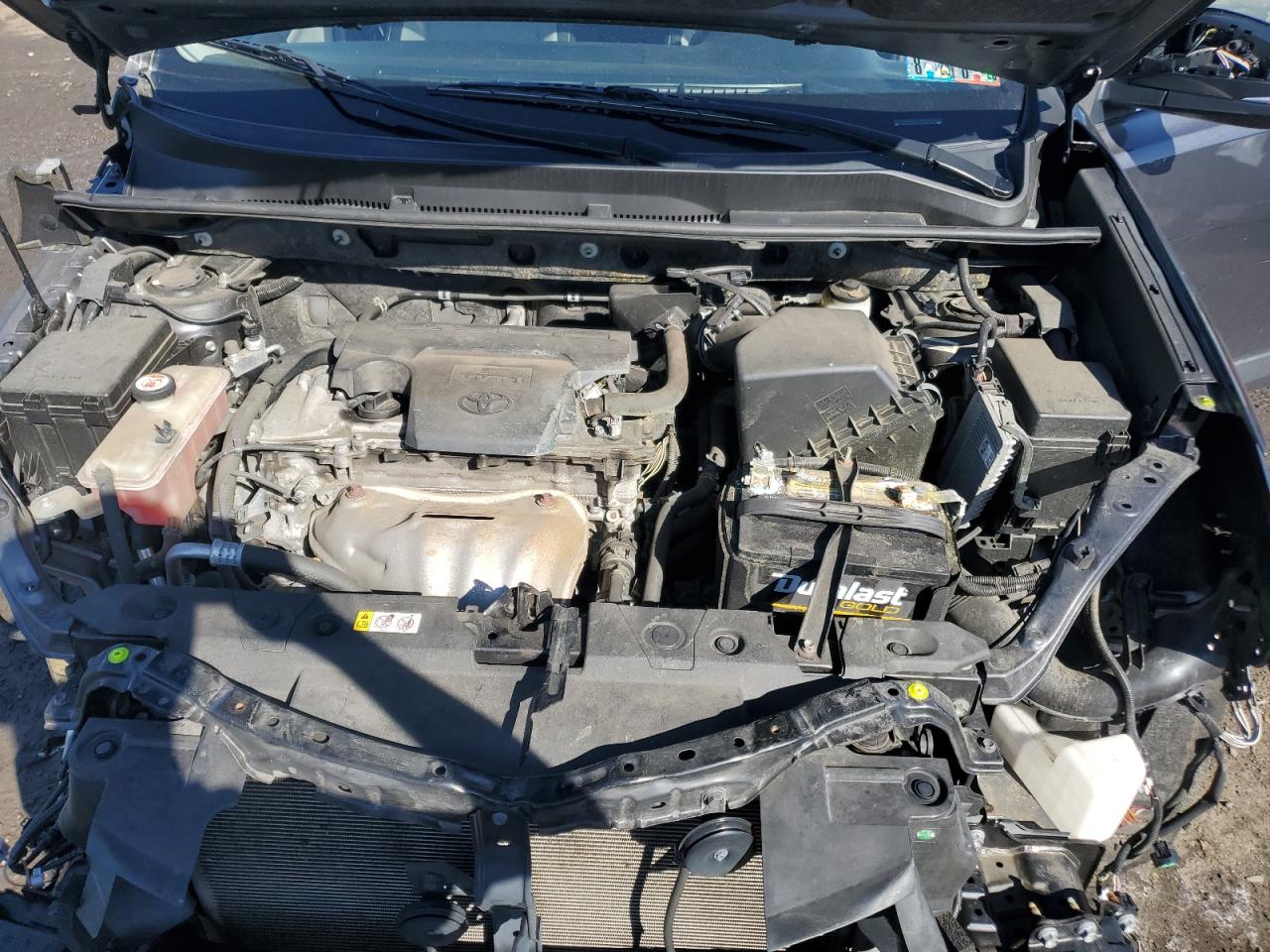 2018 Toyota RAV 4 VIN JTMRFREV5JJ733932 Copart auction photo, front end damage thumbnail 12