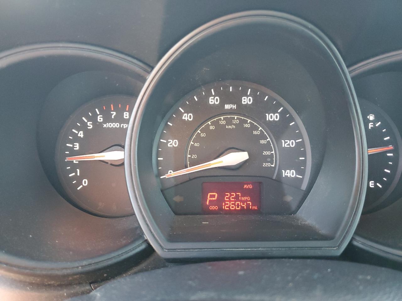 2013 KIA Rio VIN KNADN4A3XD6223214 Copart auction photo, front end / side damage thumbnail 9
