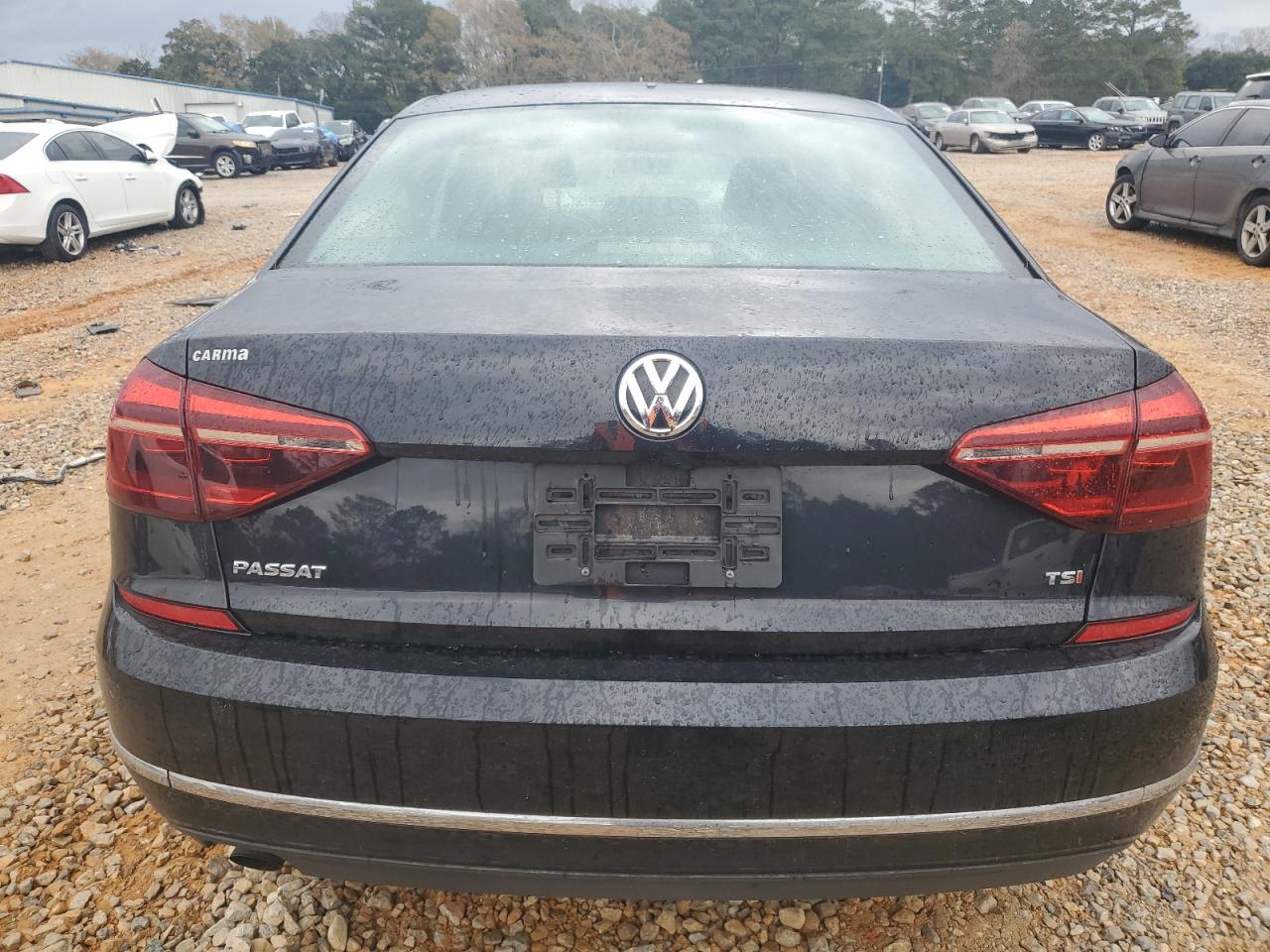 2018 Volkswagen Passat VIN 1VWAA7A32JC010027 Copart auction photo, front end / side damage thumbnail 6