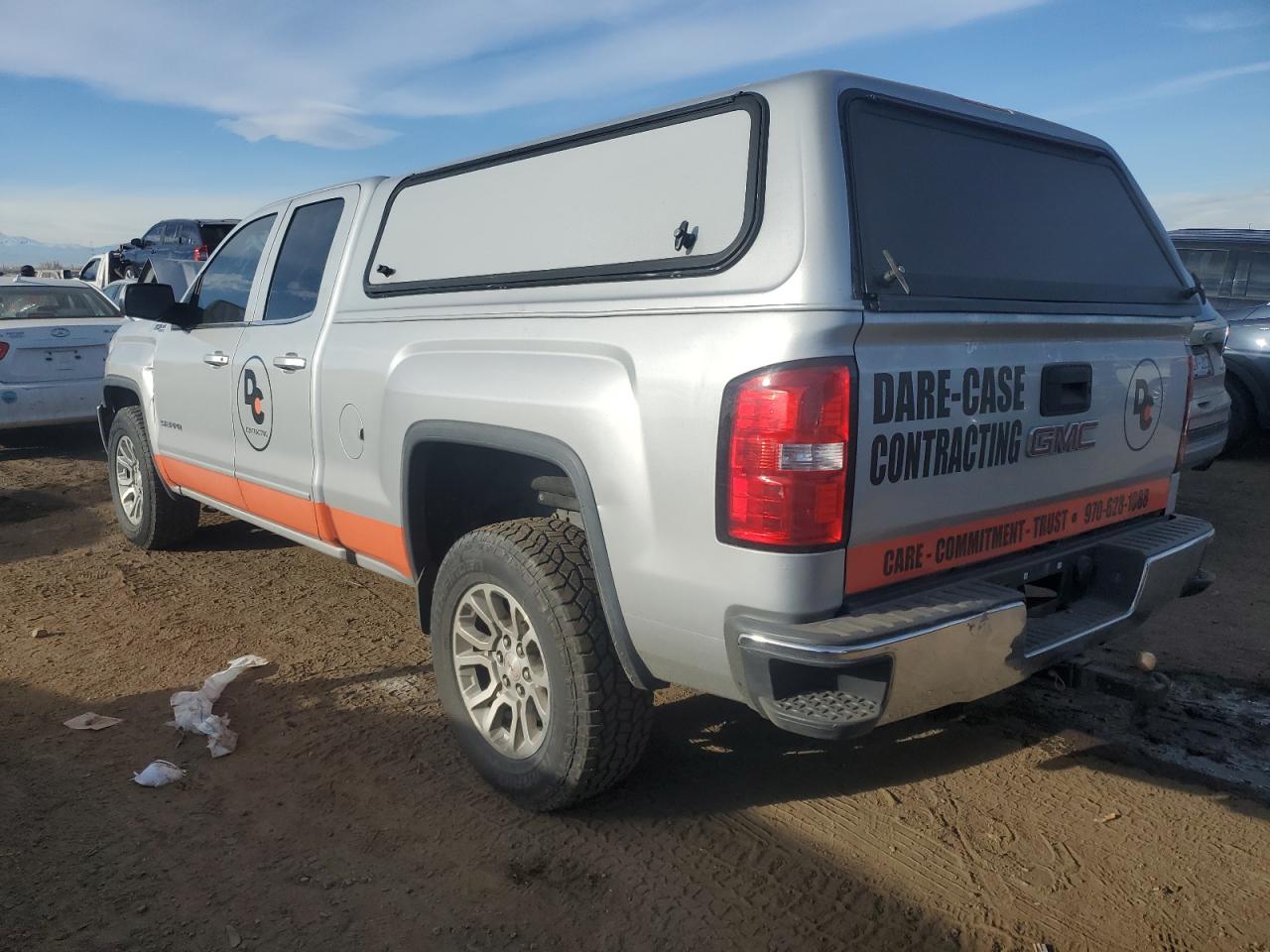 2016 GMC Sierra VIN 1GTV2MEC9GZ214601 Copart auction photo, front end damage thumbnail 2