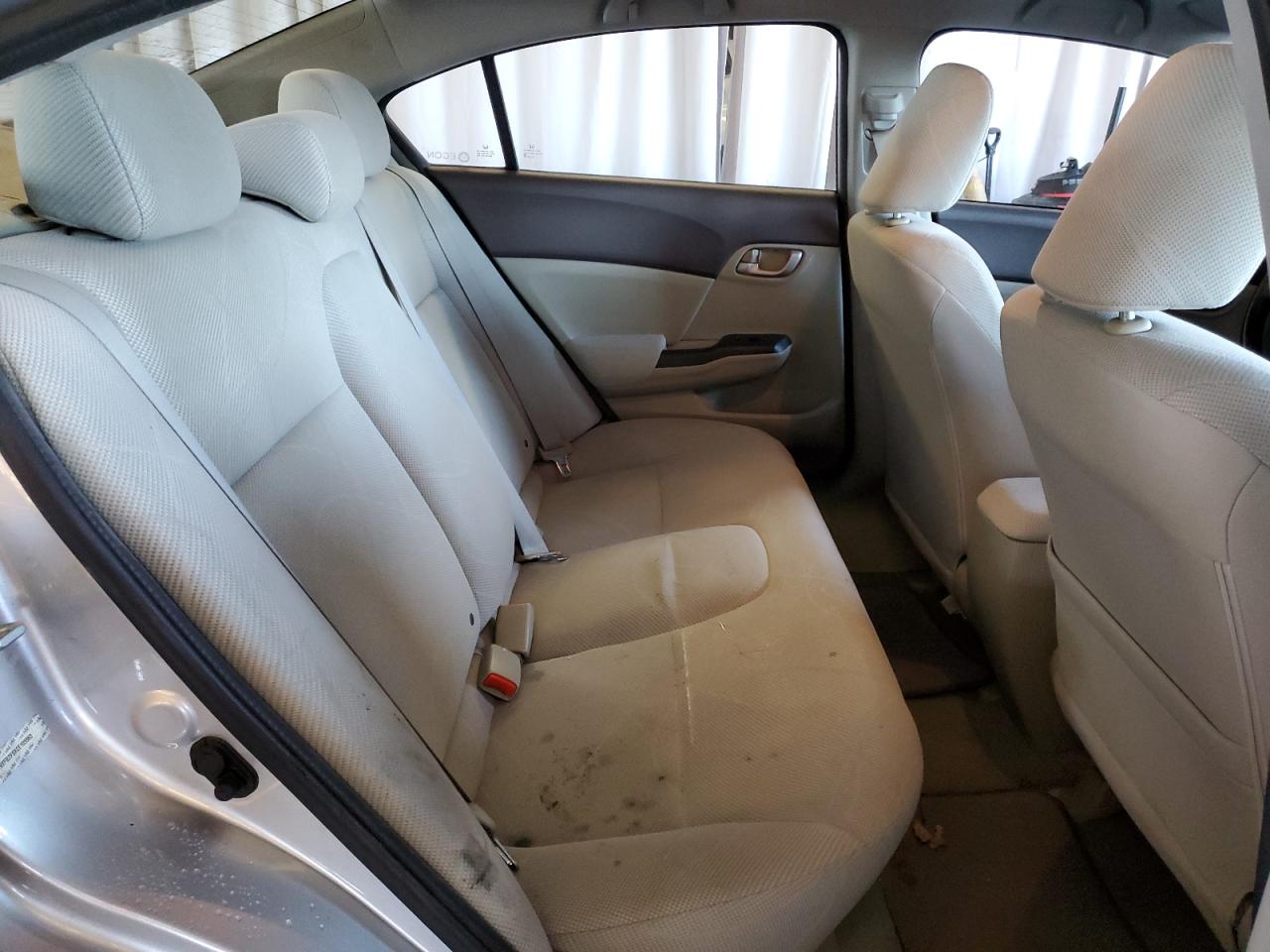 2012 Honda Civic VIN 19XFB2F5XCE105563 Copart auction photo, rear end damage thumbnail 10