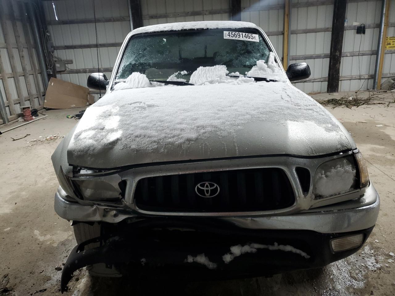 2003 Toyota Tacoma VIN 5TEVL52N93Z203993 Copart auction photo, rear end / front end damage thumbnail 5