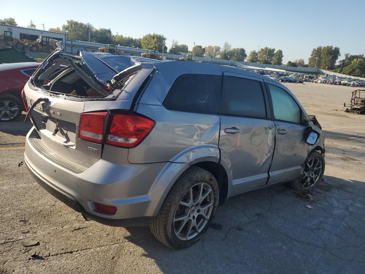 2019 Dodge Journey VIN 3C4PDDEG8KT720054 Copart auction photo, all over damage thumbnail 3