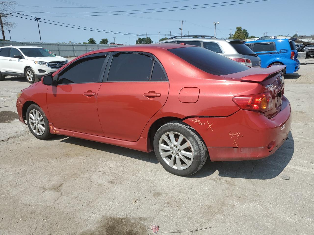 2010 Toyota Corolla VIN 2T1BU4EE7AC397562 Copart auction photo, partial repair / front end damage thumbnail 2