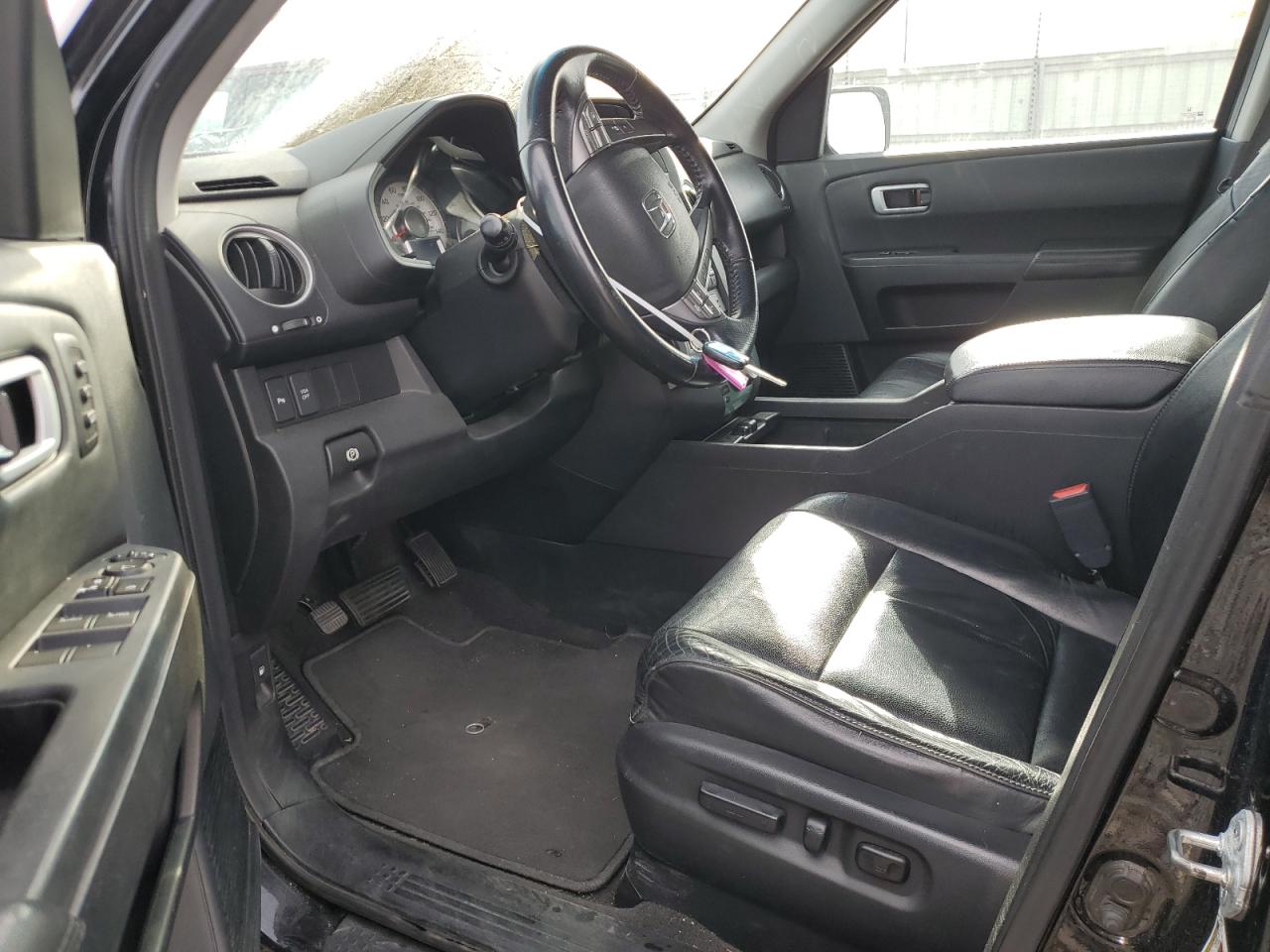 2010 Honda Pilot VIN 5FNYF4H86AB012806 Copart auction photo, burn damage thumbnail 7