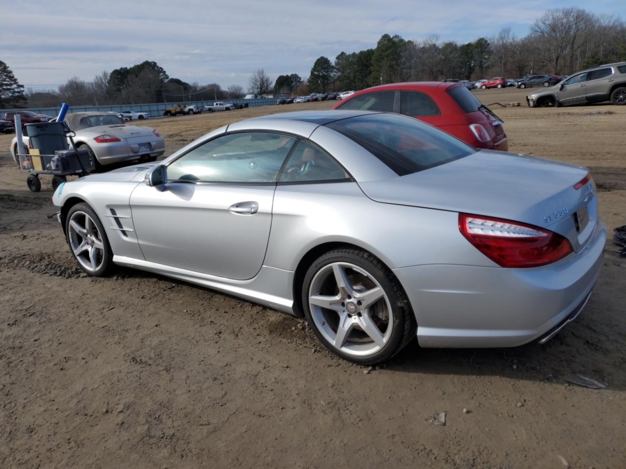 2014 Mercedes-Benz SL-klasse VIN WDDJK7DA9EF029761 Copart auction photo, front end / side damage thumbnail 2