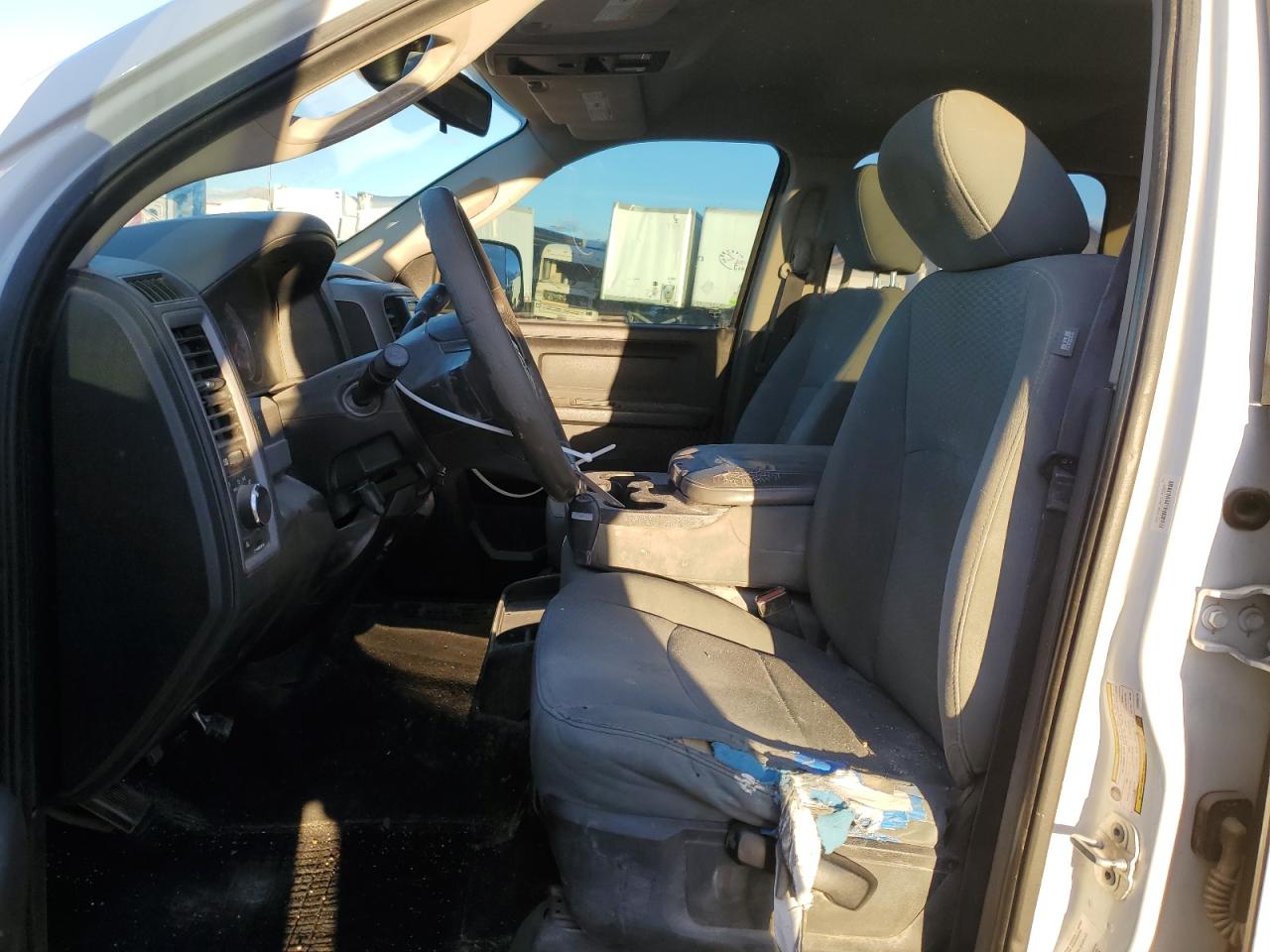 2014 Dodge RAM VIN 3C6TR4HT7EG308270 Copart auction photo, front end damage thumbnail 7