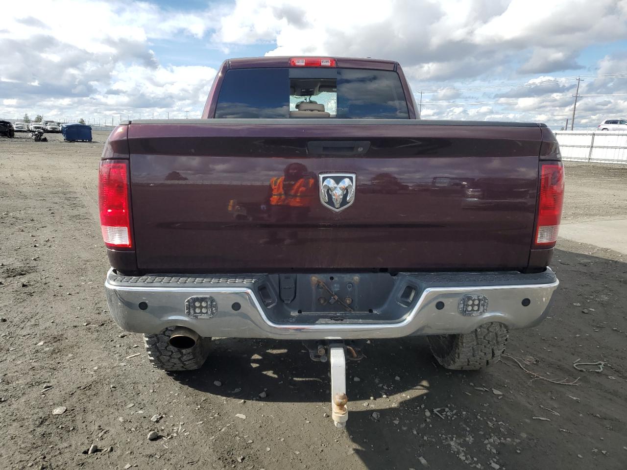 2012 Dodge RAM VIN 1C6RD7JT1CS242695 Copart auction photo, all over damage thumbnail 6