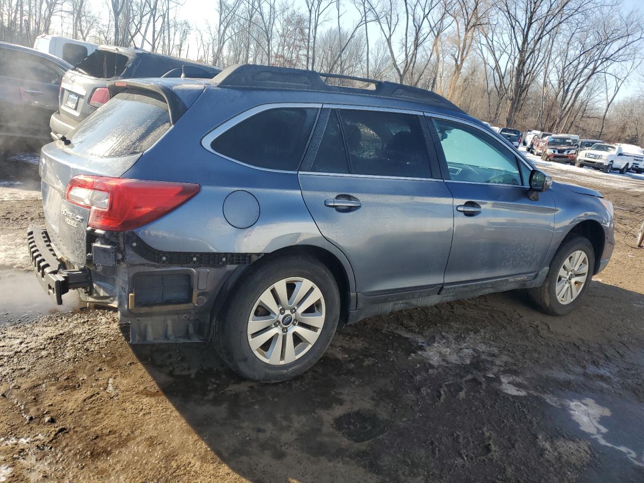 2017 Subaru Outback VIN 4S4BSAFC5H3364334 Copart auction photo, rear end / front end damage thumbnail 3