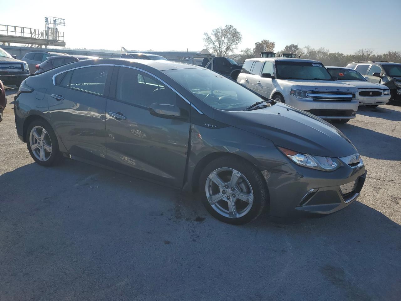 2017 Chevrolet Volt VIN 1G1RC6S53HU217095 Copart auction photo, rear end damage thumbnail 4
