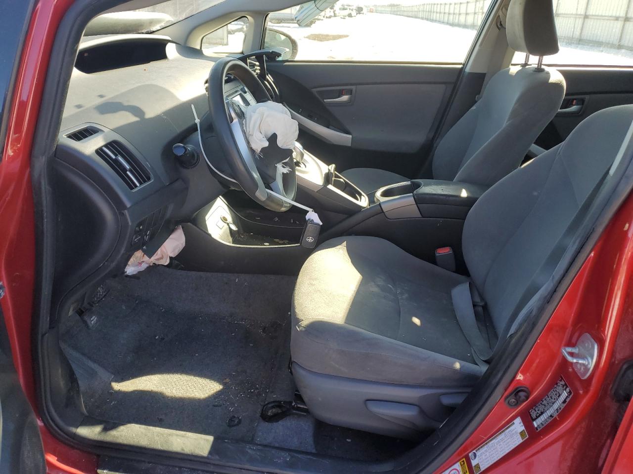 2014 Toyota Prius VIN JTDKN3DU0E1778518 Copart auction photo, front end / minor dent/scratches damage thumbnail 7