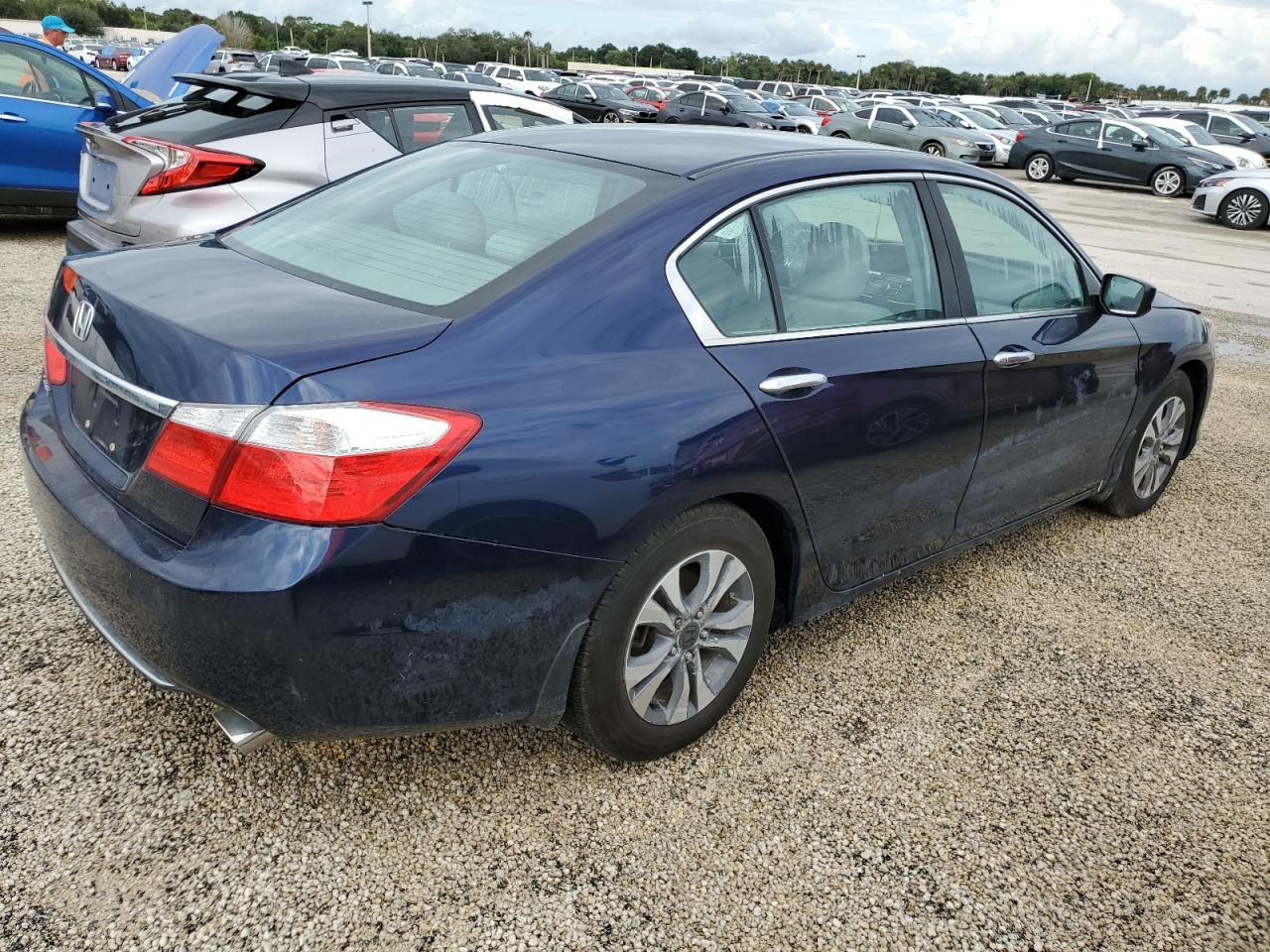 2014 Honda Accord VIN 1HGCR2F39EA132886 Copart auction photo, water/flood damage thumbnail 3