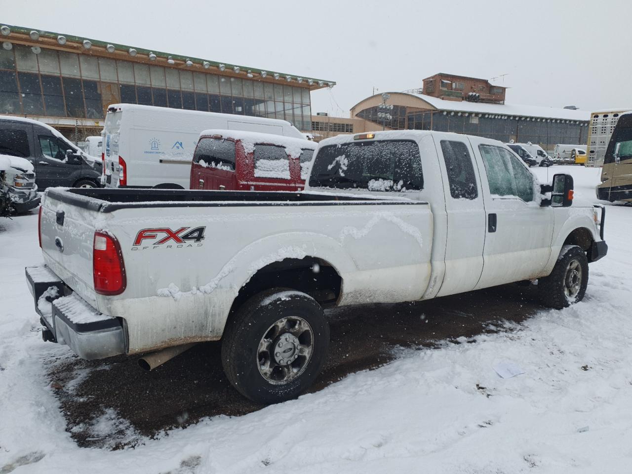 2015 Ford F250 VIN 1FT7X2B61FEC81535 Copart auction photo, side damage thumbnail 3
