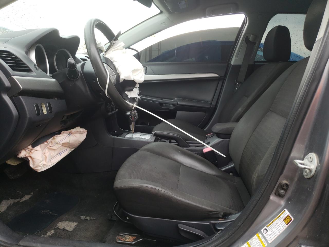 2013 Mitsubishi Lancer VIN JA32U2FU8DU019783 Copart auction photo, front end / rear end damage thumbnail 7