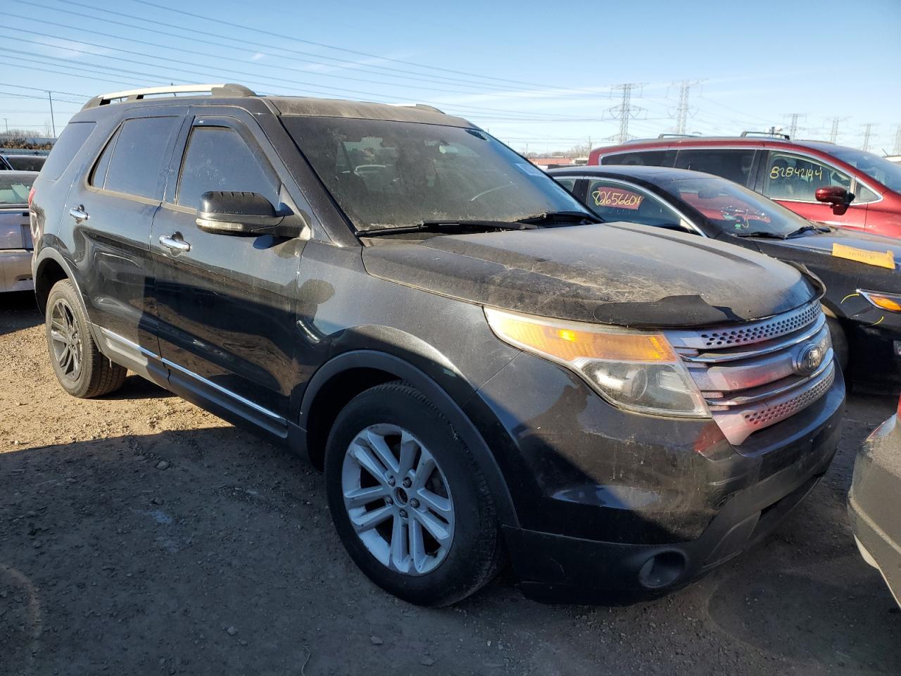 2013 Ford Explorer VIN 1FM5K8D85DGA76109 Copart auction photo, biohazard/chemical damage thumbnail 4