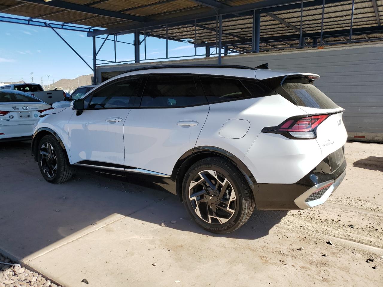 2023 KIA Sportage VIN 5XYK53AF0PG104197 Copart auction photo, front end damage thumbnail 2