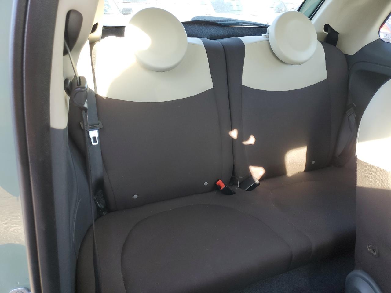 2015 Fiat 500 VIN 3C3CFFAR7FT501365 Copart auction photo, all over damage thumbnail 10