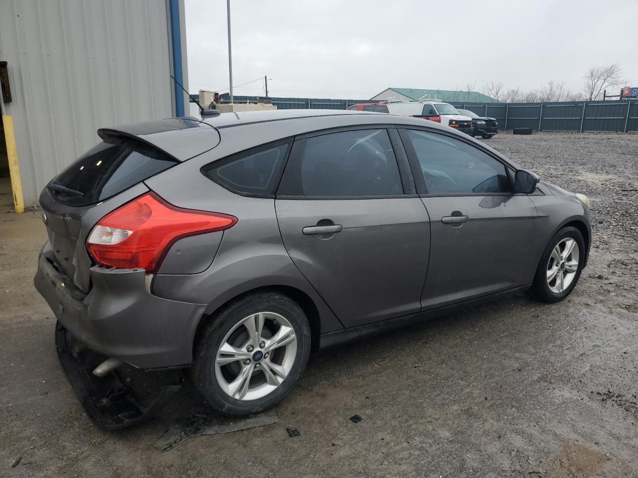 2013 Ford Focus VIN 1FADP3K26DL290493 Copart auction photo, rear end damage thumbnail 3