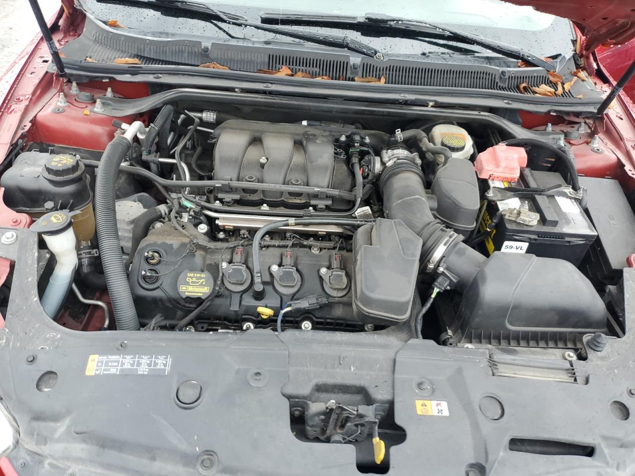 2013 Ford Taurus VIN 1FAHP2F87DG103667 Copart auction photo, front end damage thumbnail 13