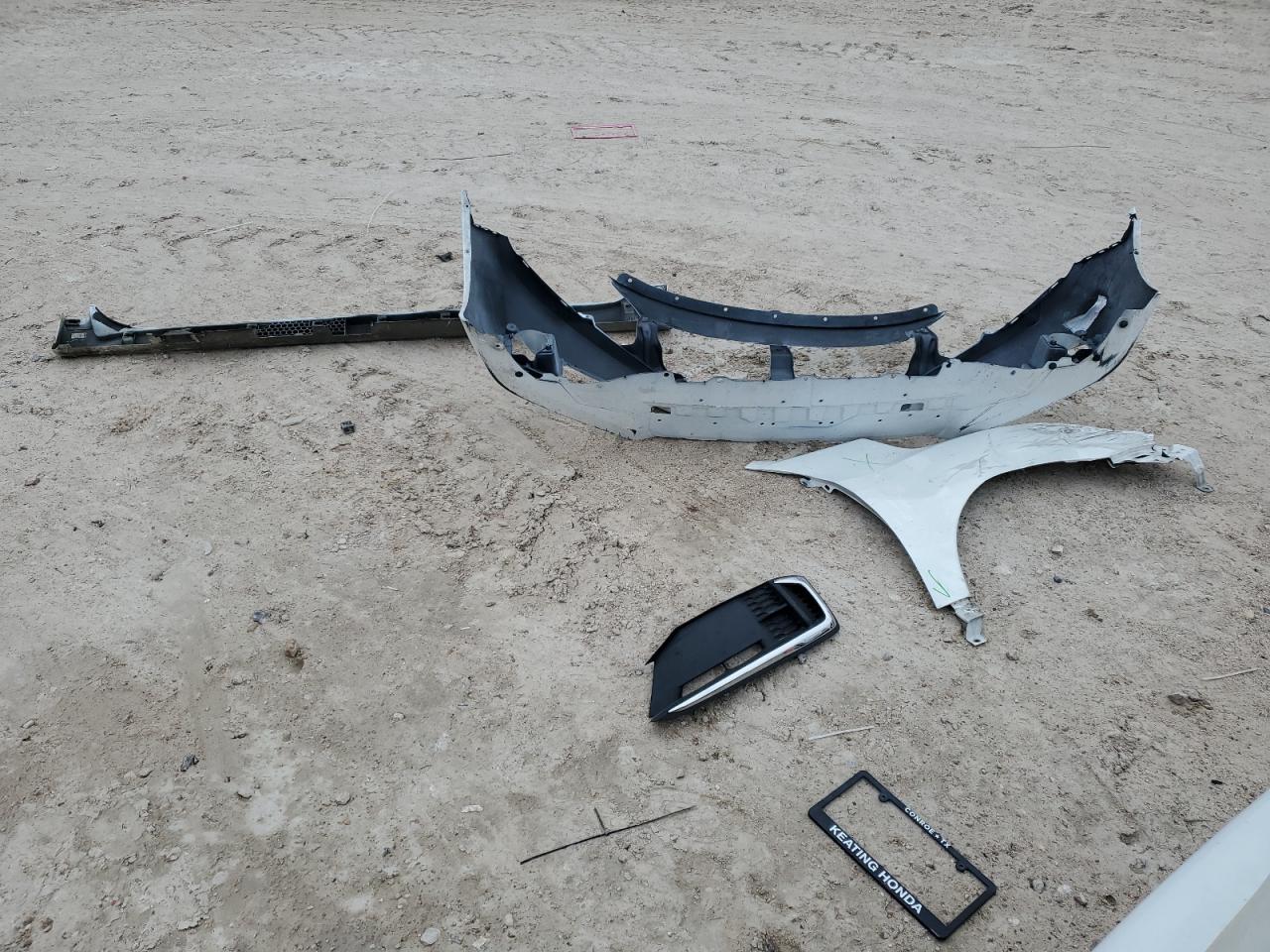 2020 Honda Civic VIN 19XFC2F67LE208512 Copart auction photo, front end / side damage thumbnail 12