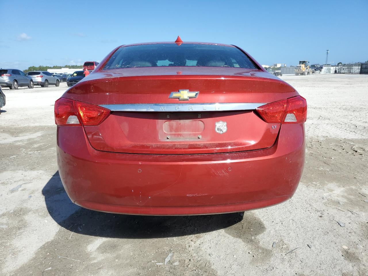 2014 Chevrolet Impala VIN 2G1125S35E9233283 Copart auction photo, front end damage thumbnail 6