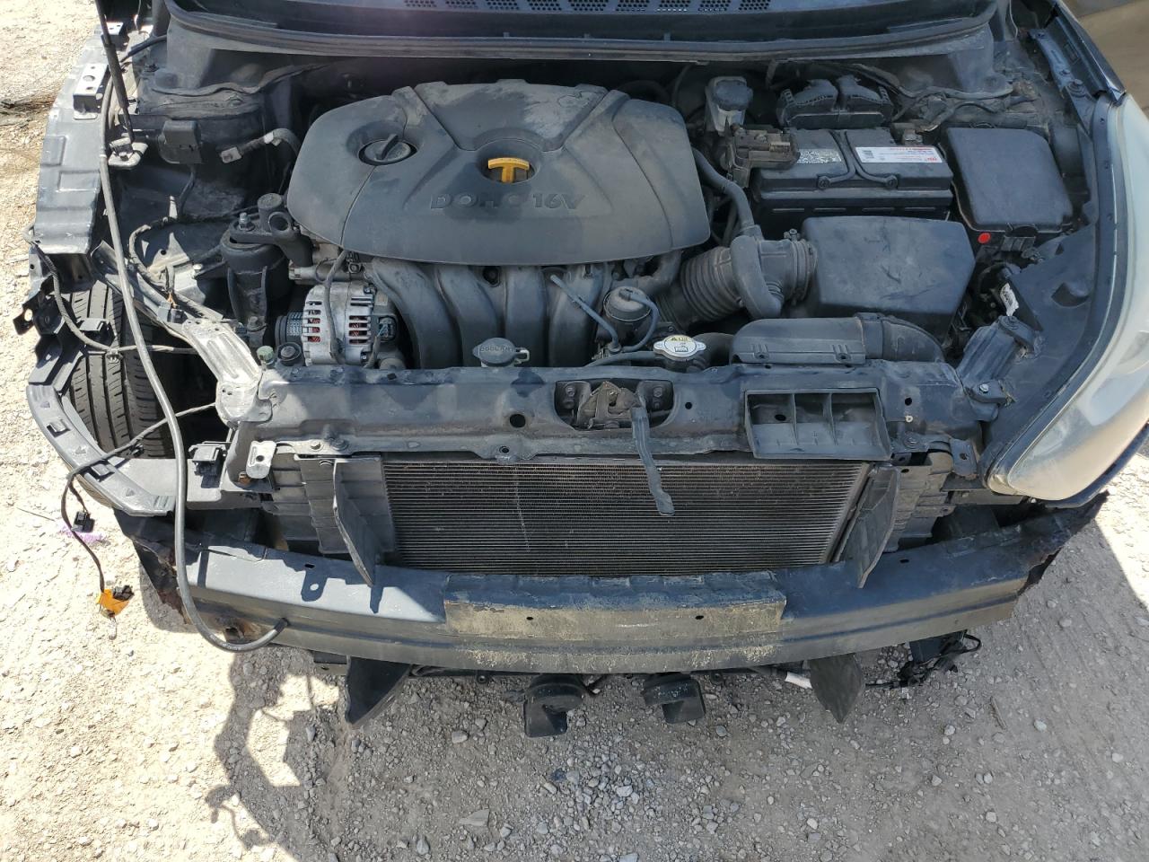 2015 Hyundai Elantra VIN 5NPDH4AE8FH581674 Copart auction photo, front end damage thumbnail 11
