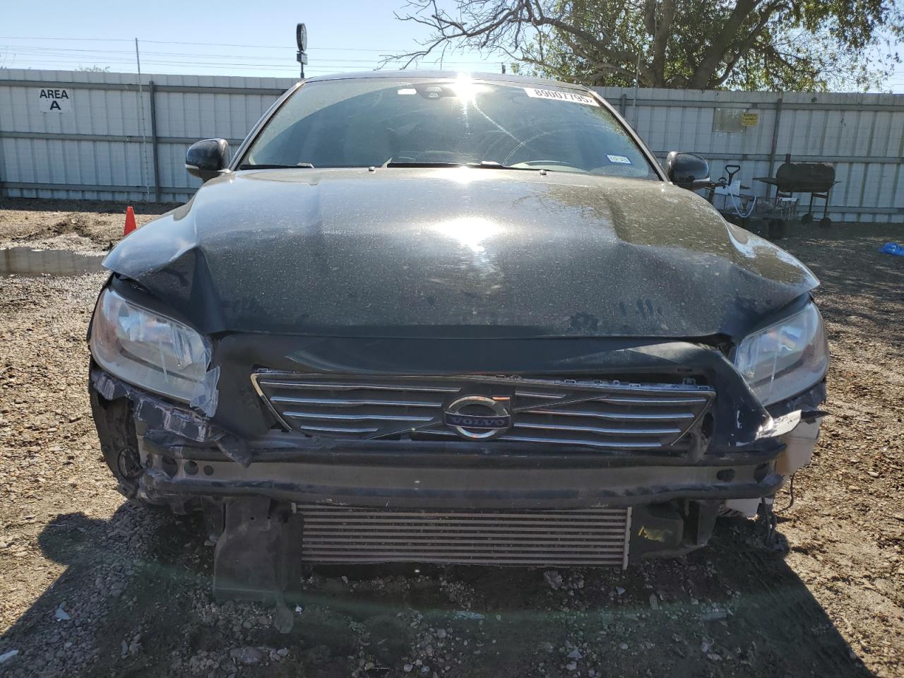 2015 Volvo S80 VIN YV140MAC5F1184284 Copart auction photo, front end damage thumbnail 5