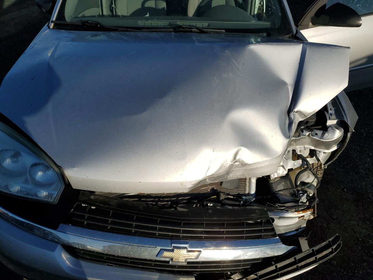 2005 Chevrolet Malibu VIN 1G1ZT62895F214826 Copart auction photo, front end / undercarriage damage thumbnail 11