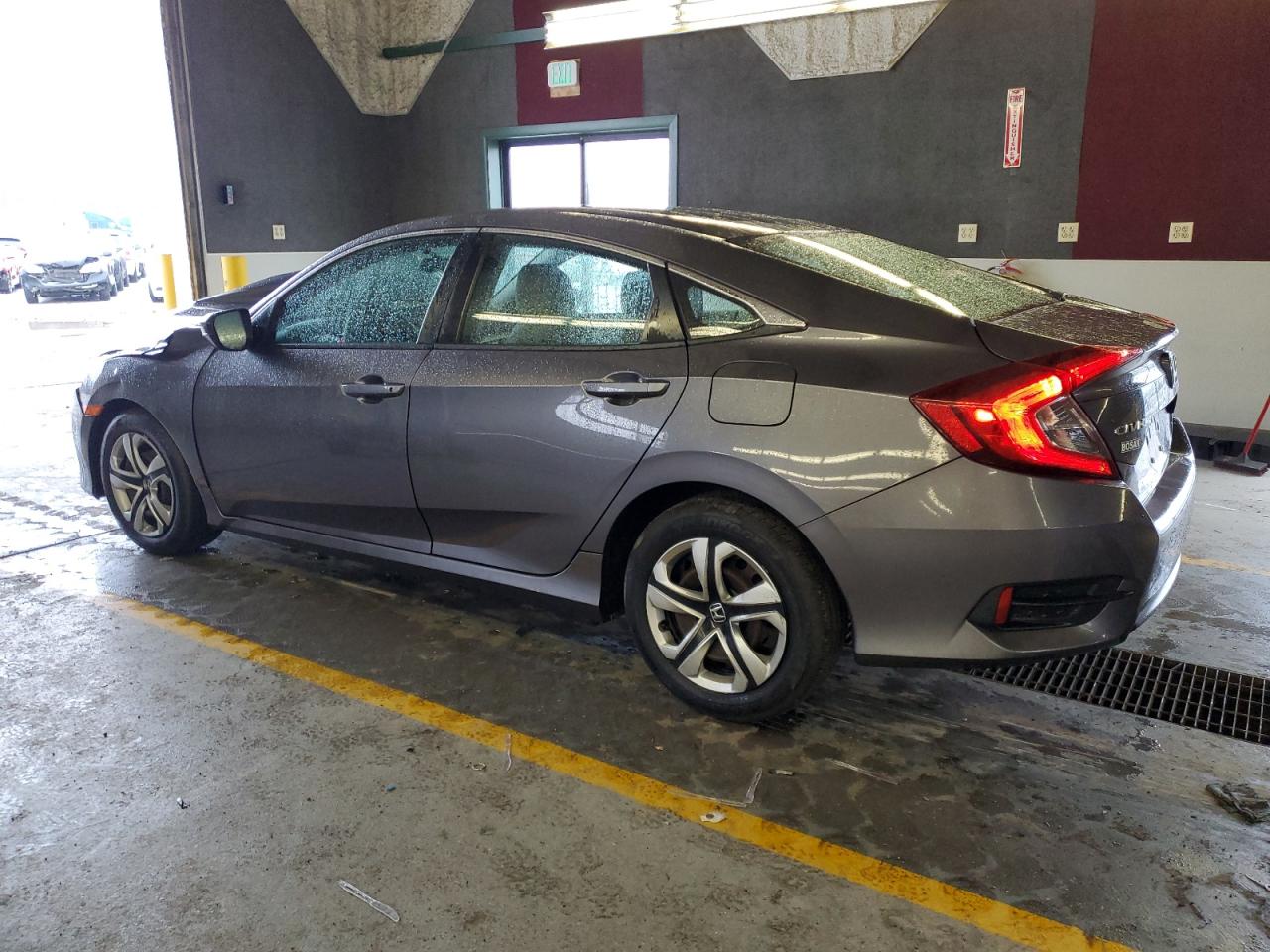 2016 Honda Civic VIN 19XFC2F52GE049508 Copart auction photo, front end damage thumbnail 2