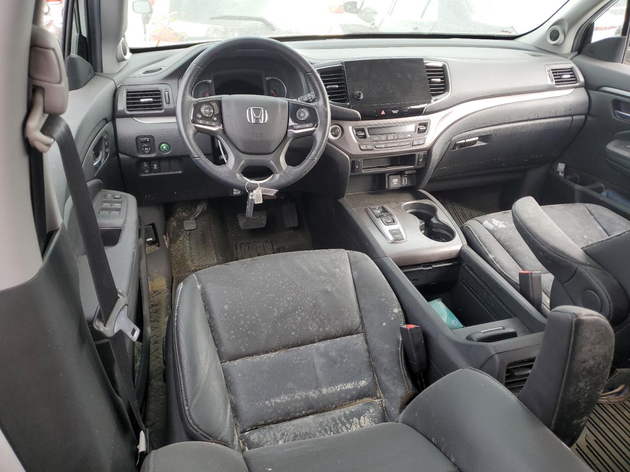2021 Honda Pilot VIN 5FNYF5H57MB020395 Copart auction photo, water/flood damage thumbnail 8