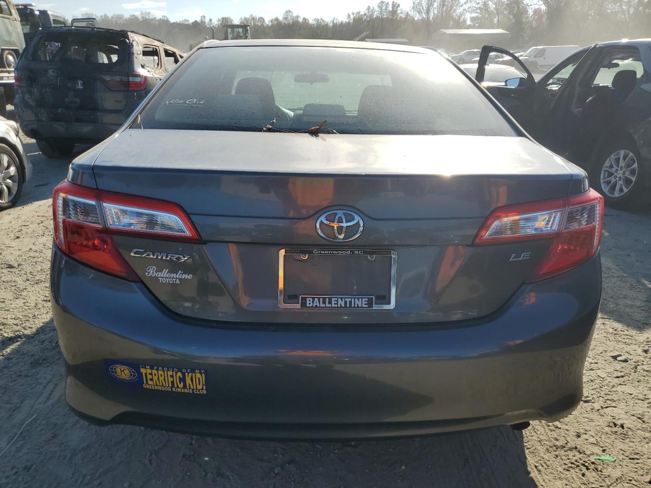2012 Toyota Camry VIN 4T1BF1FK1CU176053 Copart auction photo, front end / minor dent/scratches damage thumbnail 6