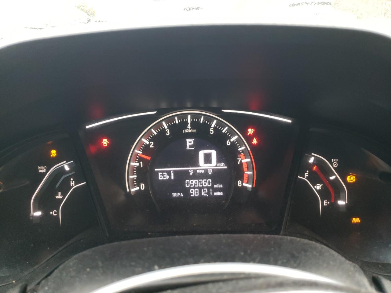 2018 Honda Civic VIN 2HGFC2F56JH603811 Copart auction photo, side / front end damage thumbnail 9