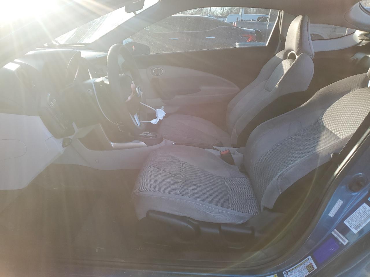 2012 Honda CR-Z VIN JHMZF1D41CS001867 Copart auction photo, front end damage thumbnail 7
