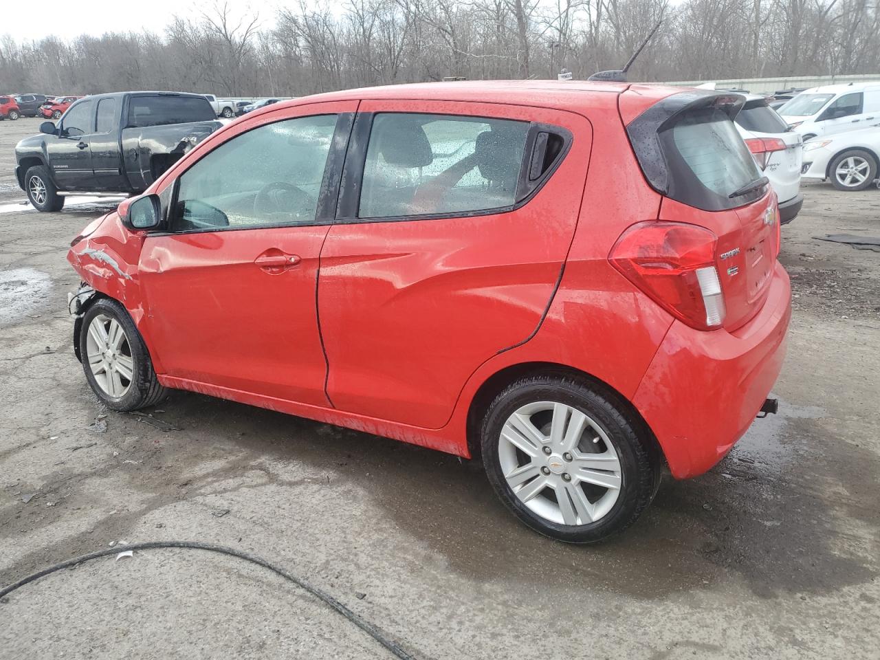 2021 Chevrolet Spark VIN KL8CD6SA8MC747692 Copart auction photo, front end / side damage thumbnail 2