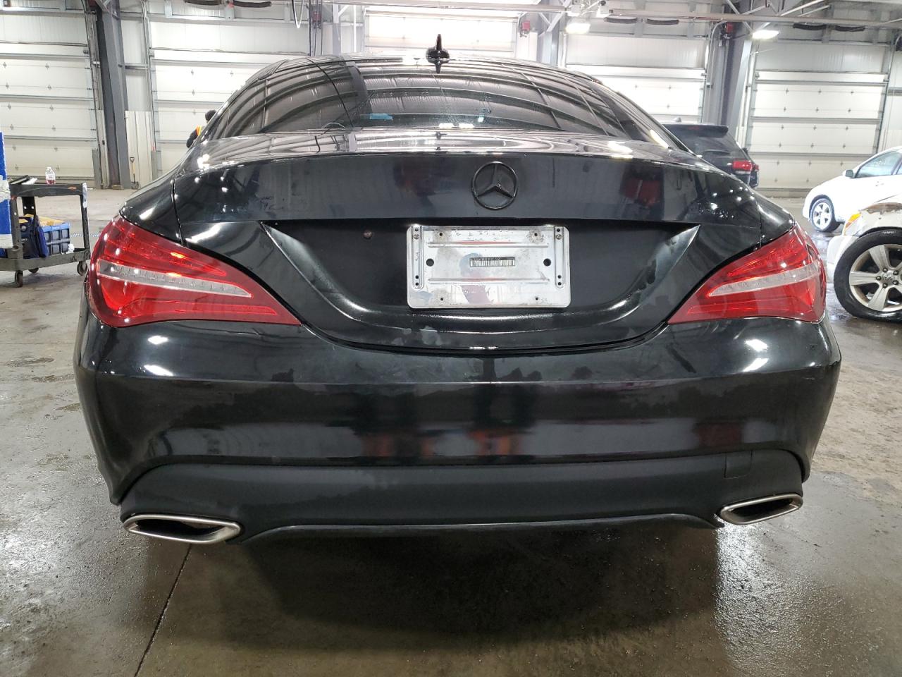 2018 Mercedes-Benz CLA-klasse VIN WDDSJ4GB2JN675086 Copart auction photo, front end damage thumbnail 6
