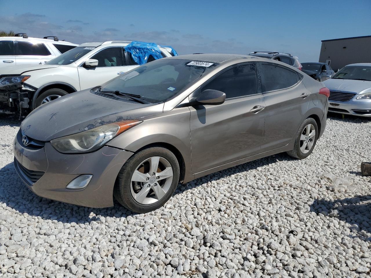 2013 Hyundai Elantra VIN 5NPDH4AE8DH435742