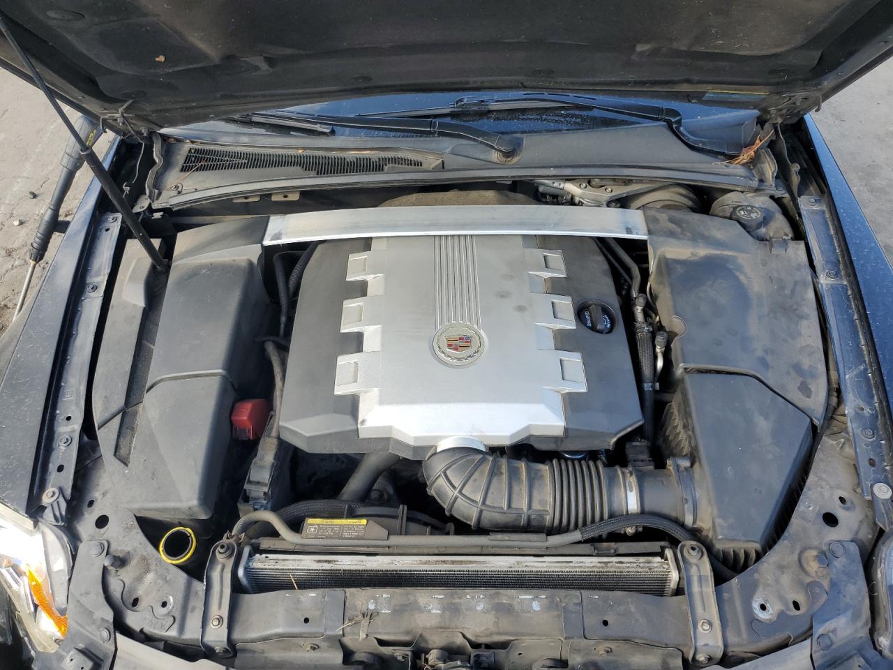 2008 Cadillac CTS VIN 1G6DV57V780214757 Copart auction photo, front end damage thumbnail 11