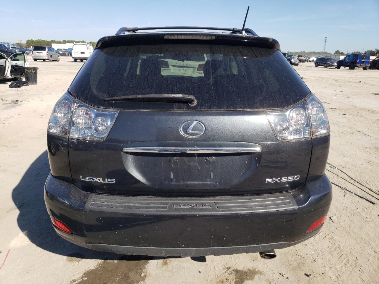 2007 Lexus RX VIN 2T2GK31U37C006656 Copart auction photo, side / front end damage thumbnail 6