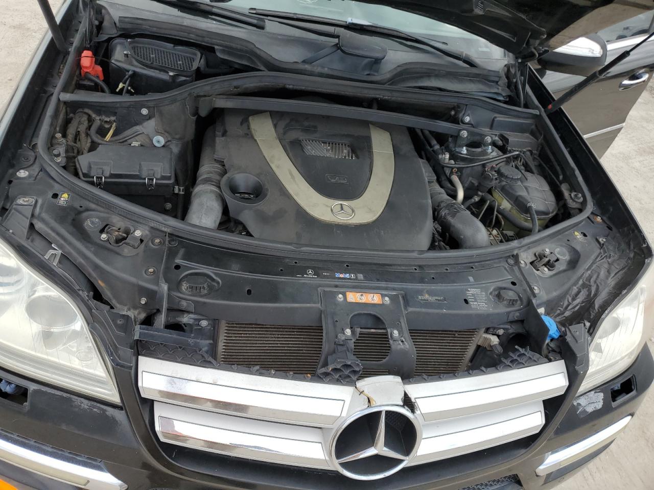 2010 Mercedes-Benz GL-klasse VIN 4JGBF7BEXAA560138 Copart auction photo, water/flood damage thumbnail 12