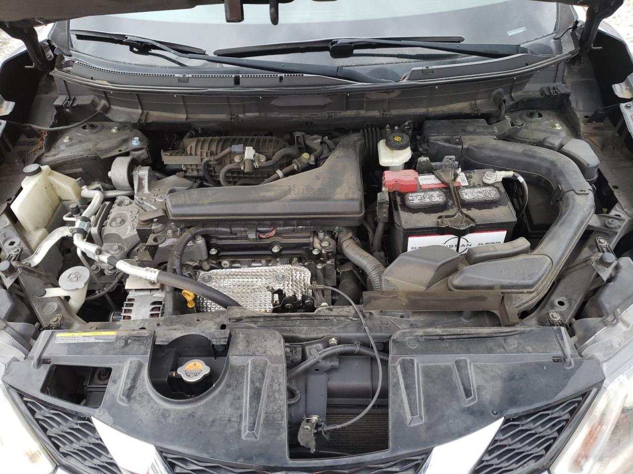 2016 Nissan Rogue VIN 5N1AT2MT3GC836319 Copart auction photo, rear end damage thumbnail 11