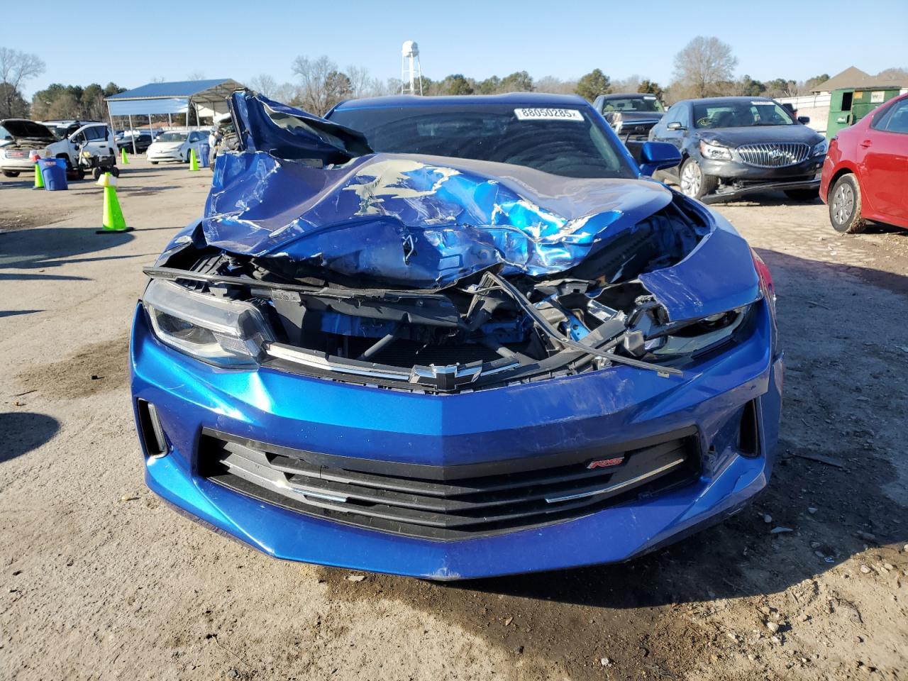 2018 Chevrolet Camaro VIN 1G1FB1RS3J0100442 Copart auction photo, front end damage thumbnail 5