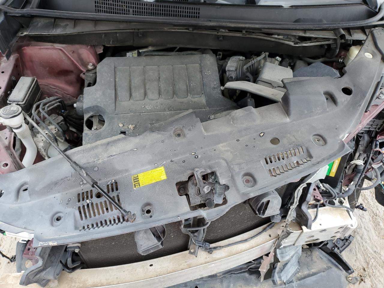 2015 Toyota Highlander VIN 5TDZKRFH5FS108316 Copart auction photo, front end / side damage thumbnail 13