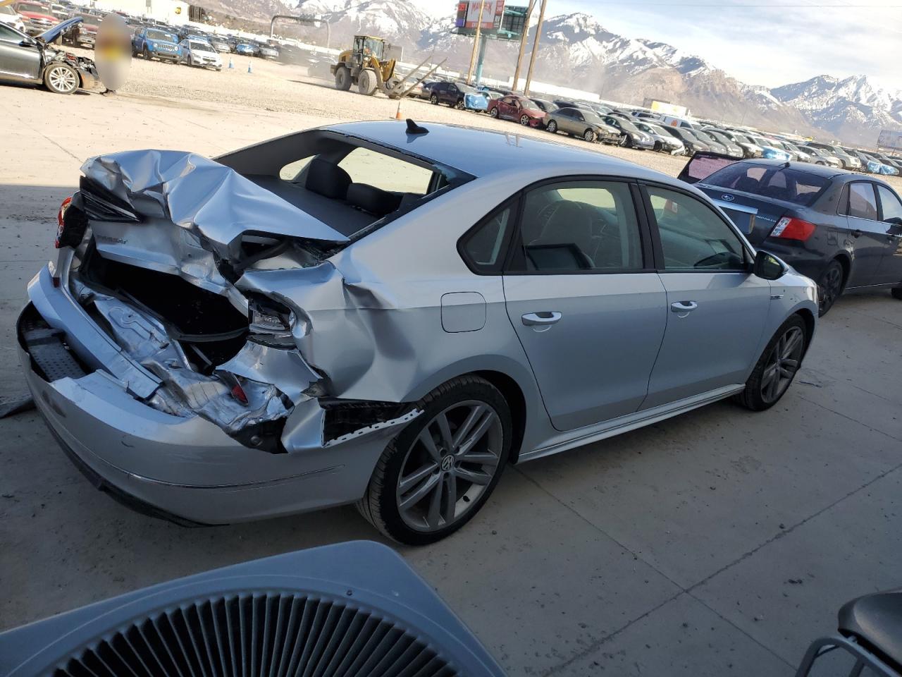 2018 Volkswagen Passat VIN 1VWAA7A30JC009197 Copart auction photo, rear end / front end damage thumbnail 3