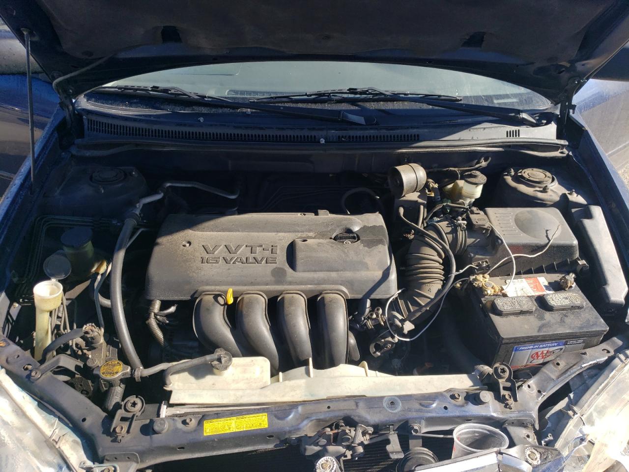 2003 Toyota Corolla VIN 1NXBR38E13Z000131 Copart auction photo, front end damage thumbnail 13