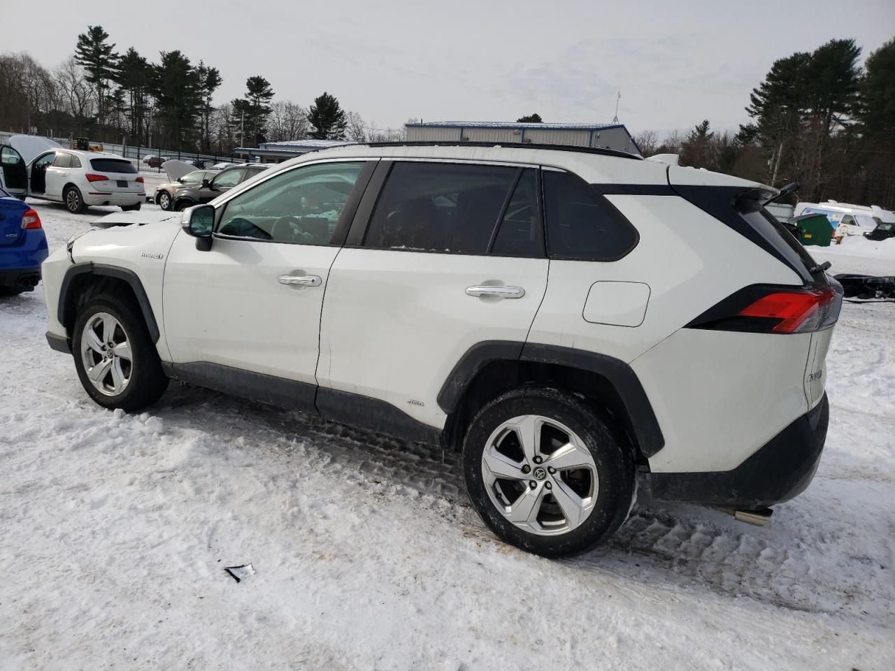 2021 Toyota RAV 4 VIN 4T3D6RFV9MU025410 Copart auction photo, front end damage thumbnail 2