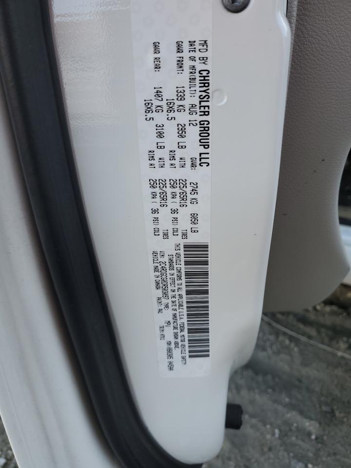 2013 Dodge Caravan VIN 2C4RDGCG0DR503097 Copart auction photo, front end / minor dent/scratches damage thumbnail 13