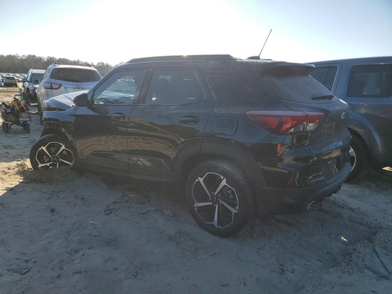 2022 Chevrolet TrailBlazer VIN KL79MUSL4NB045705 Copart auction photo, front end / frame damage damage thumbnail 2