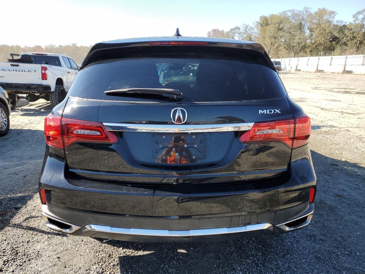 2017 Acura MDX VIN 5FRYD3H50HB001637 Copart auction photo, side damage thumbnail 6